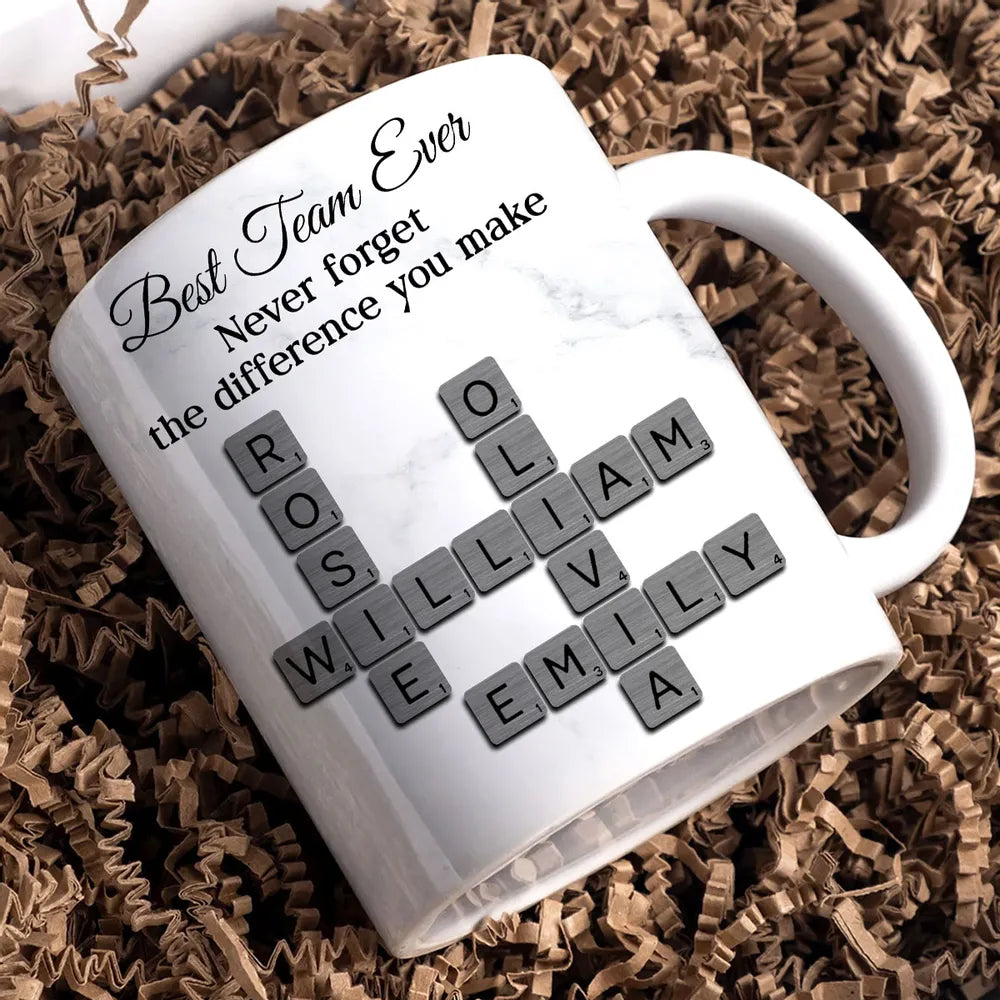 Personalized Team Mug for Coworkers - Appreciation Gift Cup MagicInPrints