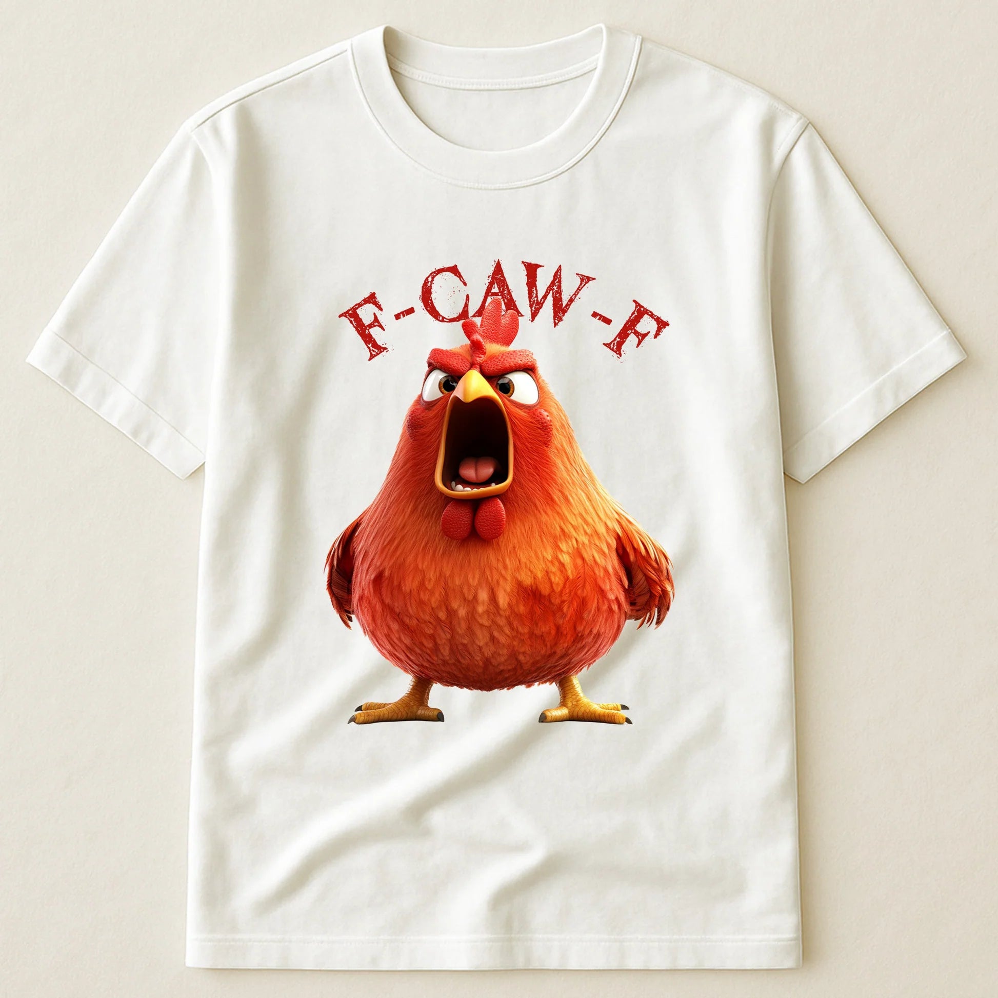 Humorous Chicken Graphic T-Shirt for Adults - Casual Fun Wear Cloth MagicInPrints