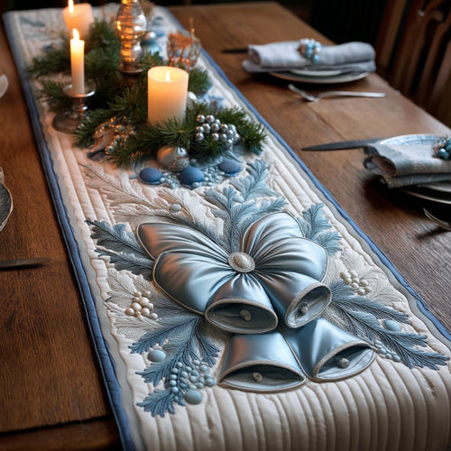 Jingle all the way to joy – Personalized Quilted Table Runner – Gift for Hostess Quilted Table Runner MagicInPrints
