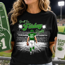 Load image into Gallery viewer, Personalized Football Sweatshirt Custom Name Gift for Fans
