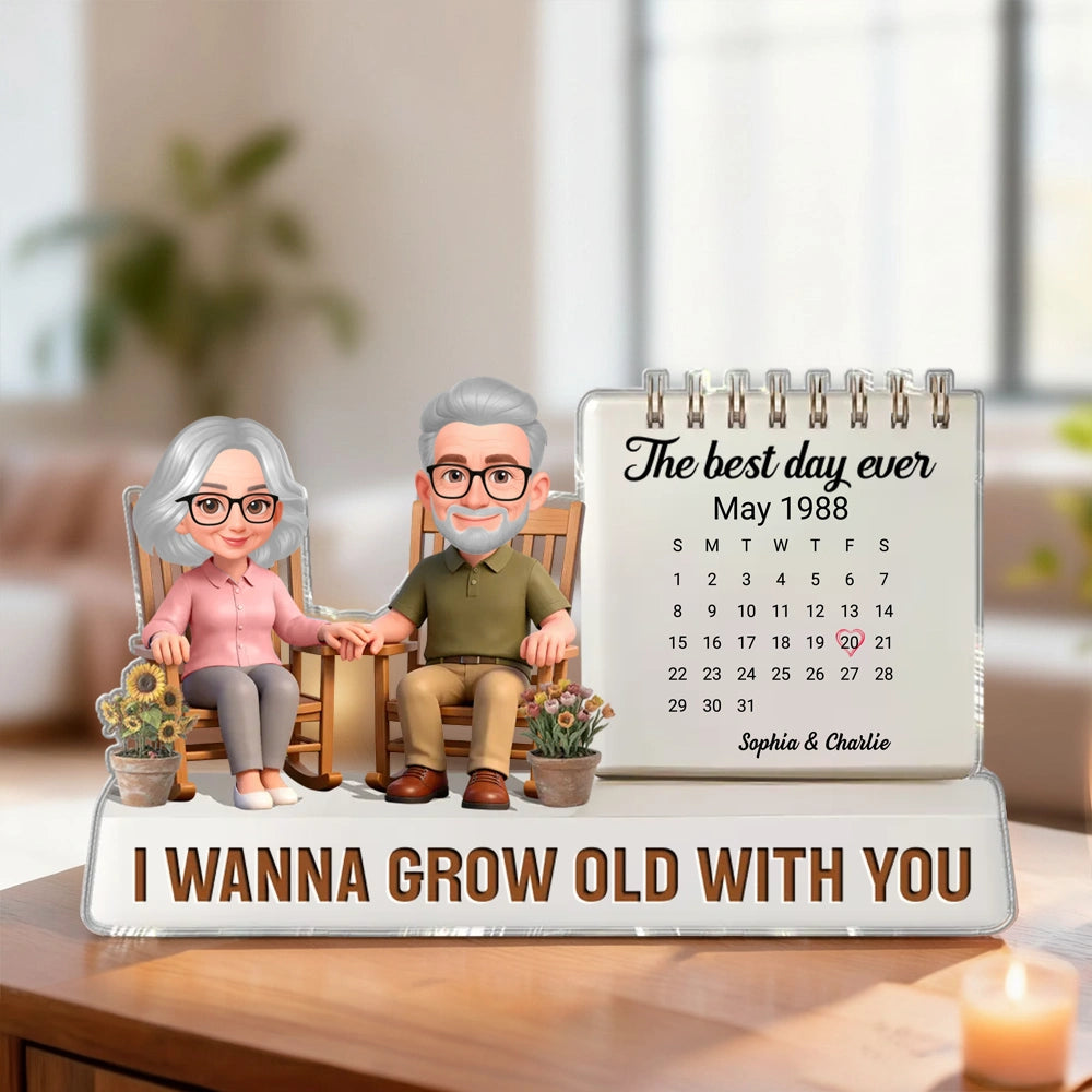 Personalized Anniversary Figurine for Couples - Sentimental Keepsake Gift Plaque MagicInPrints