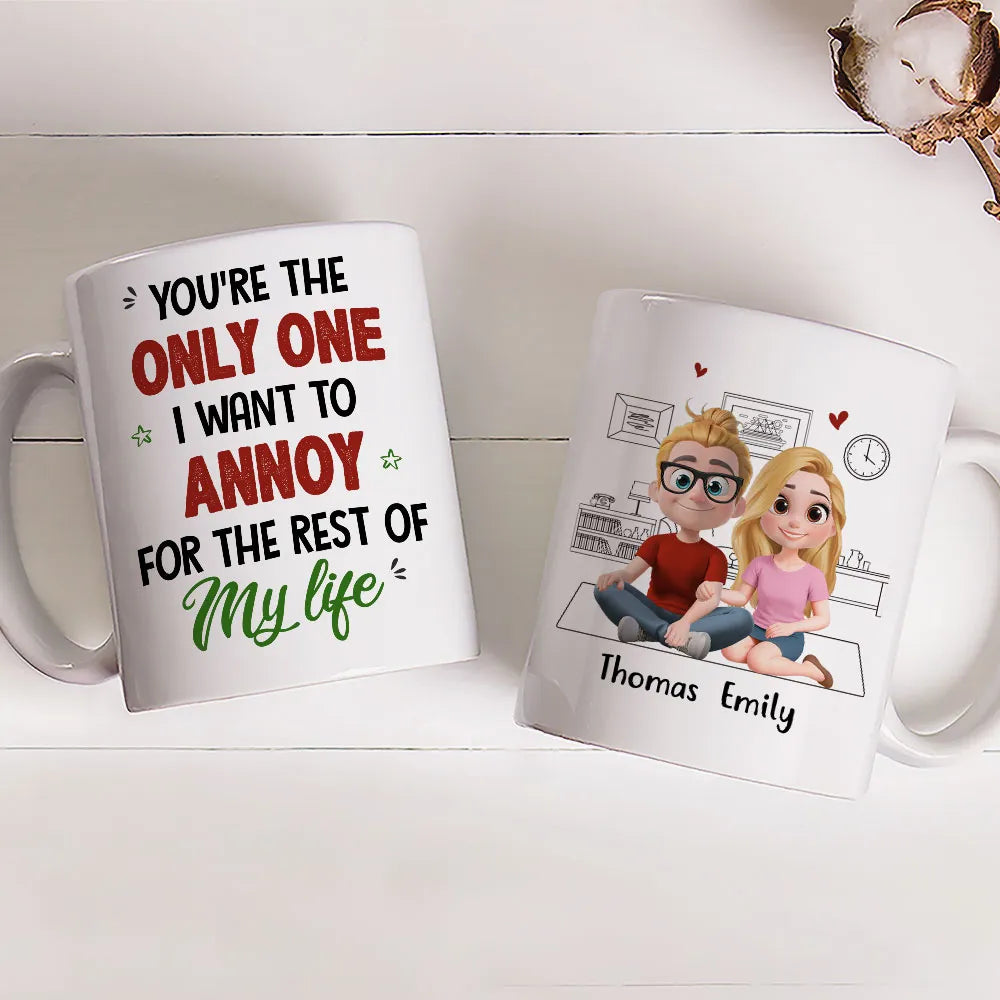 Personalized Couple Mugs for Partners - Funny Anniversary Gift Cup MagicInPrints
