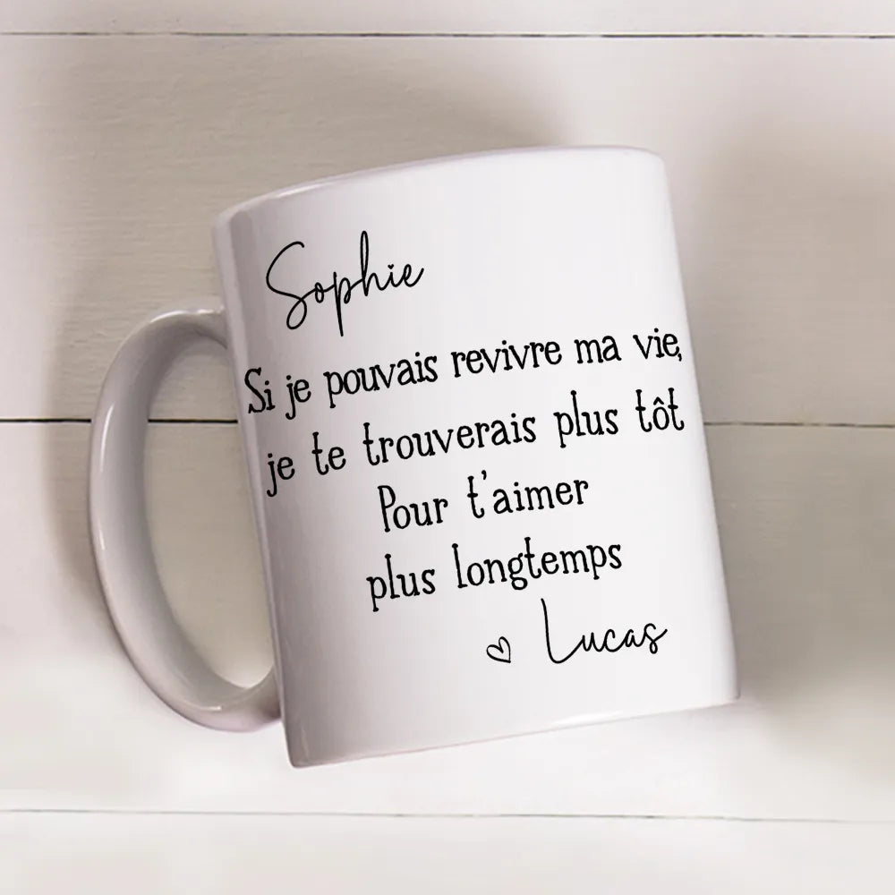 Personalized Romantic Mug for Couples - Sentimental Gift for Anniversaries Cup MagicInPrints