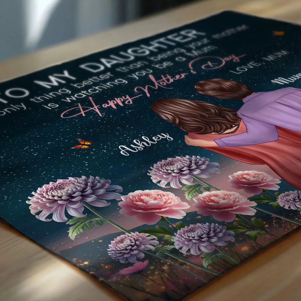 Personalized Mother's Day Canvas for Daughter - Sentimental Gift from Mom Poster or Canvas MagicInPrints