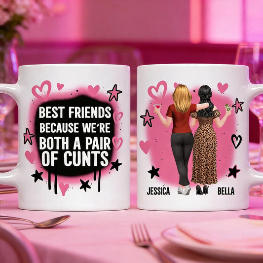 Personalized Best Friends Mug for Women - Funny Friendship Gift Cup MagicInPrints