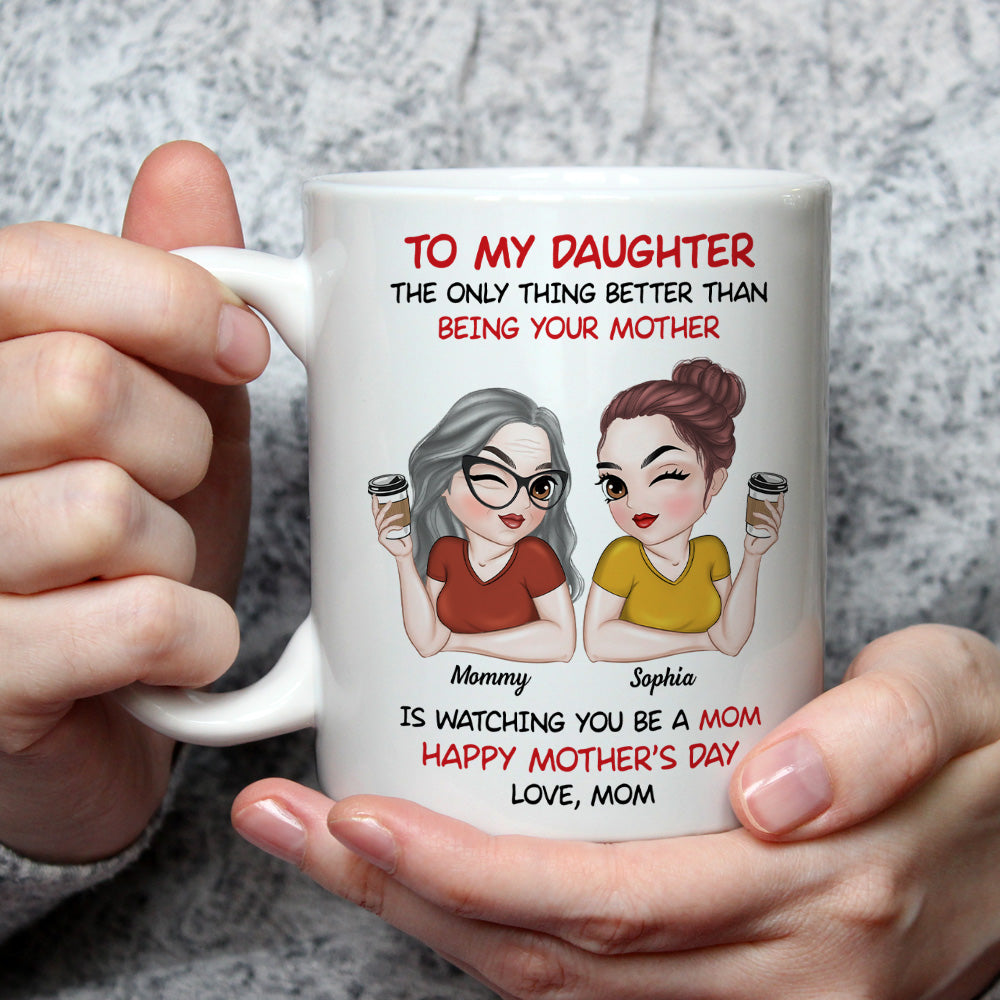 Personalized Mother's Day Mug for Daughter - Sentimental Gift from Mom Cup MagicInPrints