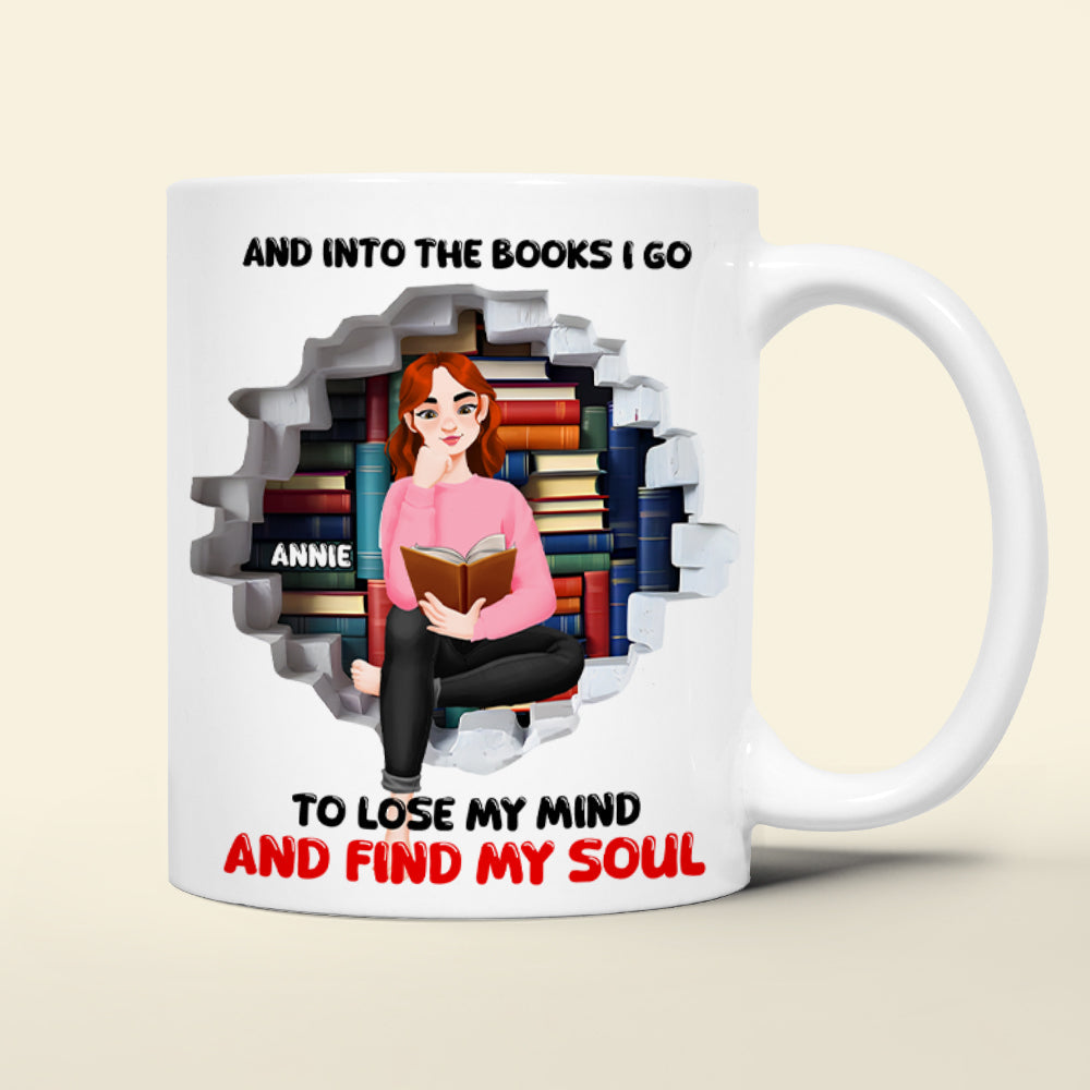 Personalized Book Lover Coffee Mug – Perfect Gift for Readers Coffee Mug PopCulturePrints