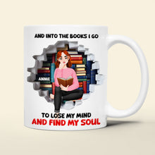 Load image into Gallery viewer, Personalized Book Lover Coffee Mug – Perfect Gift for Readers Coffee Mug PopCulturePrints

