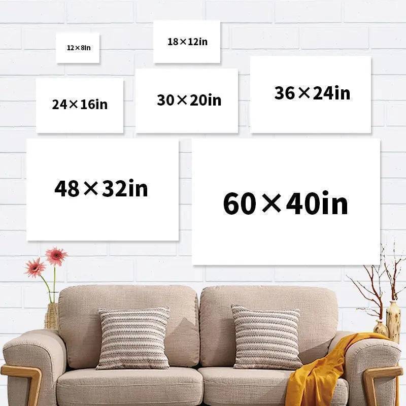Personalized Couple Wall Art for Home Decor - Sentimental Gift for Anniversary Poster or Canvas MagicInPrints
