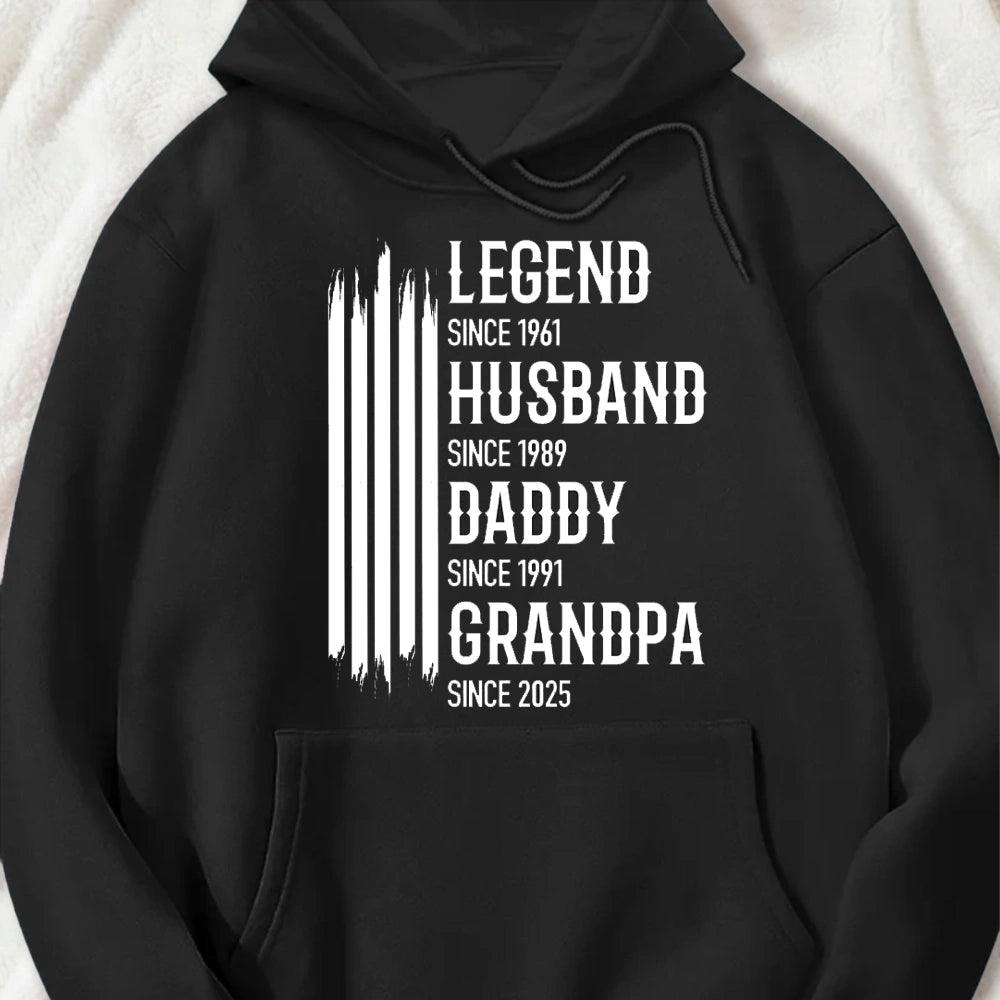 Personalized Family Generations T-Shirt for Men - Father's Day Gift Cloth MagicInPrints