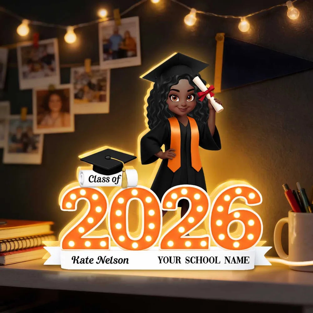 Custom Graduation Decoration for Class of 2026 - Personalized Graduate Display Plaque MagicInPrints