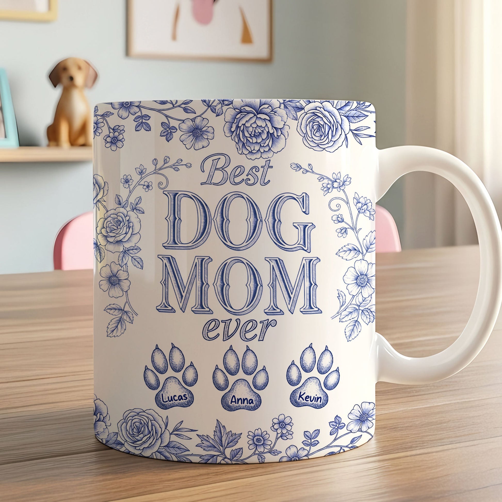Dog Mom Coffee Mug - Personalized Gifts For Dog Lovers Coffee Mug MagicInPrints