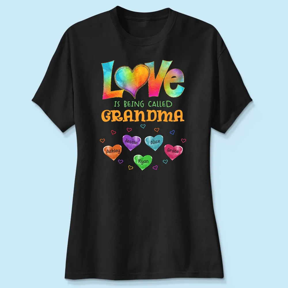 Custom Grandma T-Shirt for Women with Names - Heartfelt Gift Cloth MagicInPrints