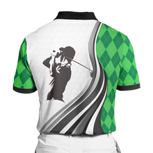 Load image into Gallery viewer, “Swing in Style!” - Personalized Golf Polo Shirt - Custom Gift for Golfers, Dads, Friends &amp; More Polo Shirts MagicInPrints
