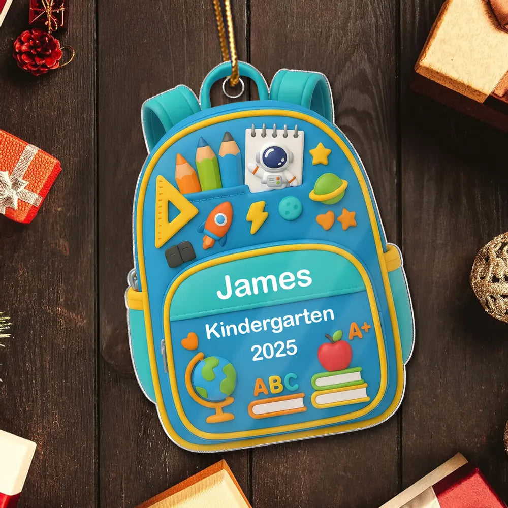 Personalized Kids Backpack for Girls - Cute Kindergarten School Bag Ornament MagicInPrints