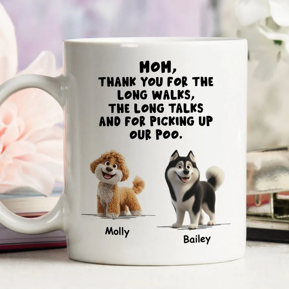 Personalized Dog Dad Mug for Father's Day - Funny Pet Lover Gift Cup MagicInPrints