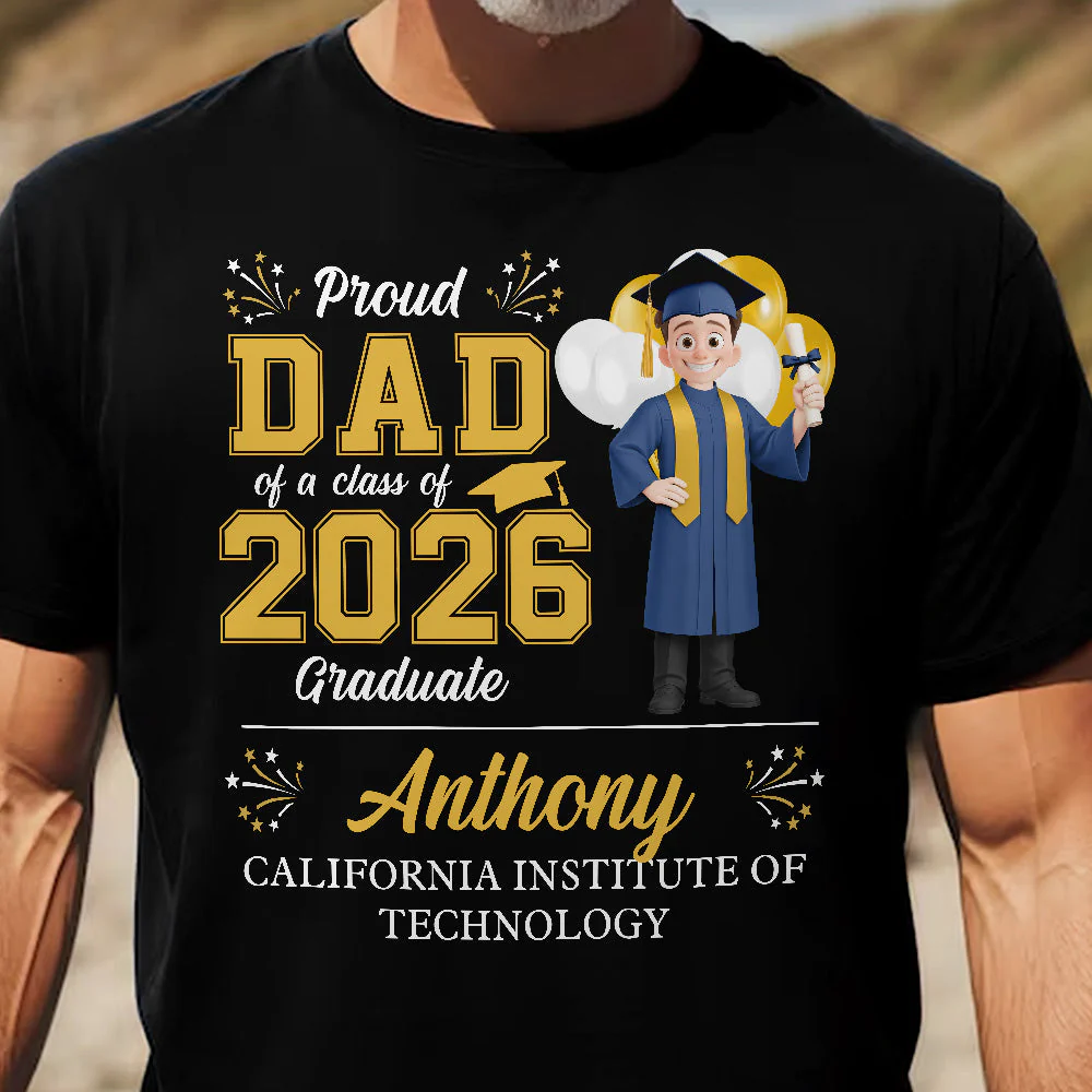 Custom Family Graduation T-Shirt Set for Class of 2026 - Celebrate Graduation Day Cloth MagicInPrints
