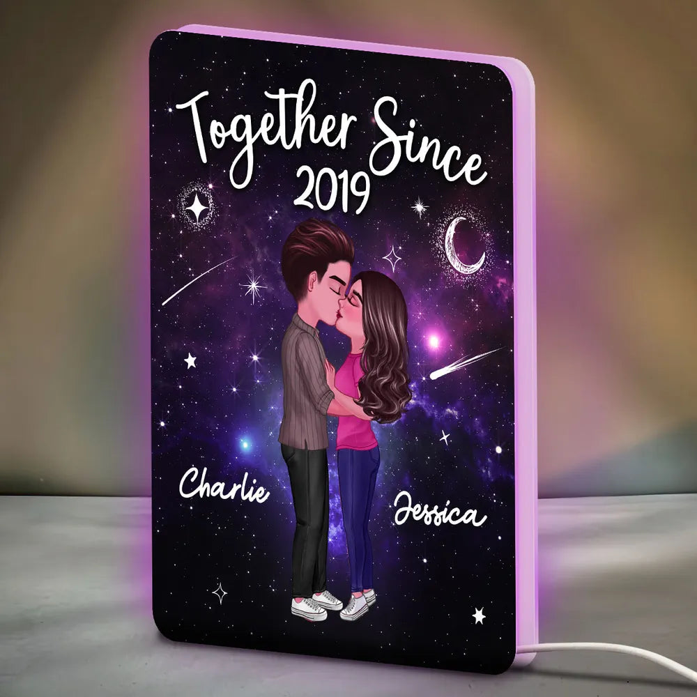 Personalized Couples Night Light Romantic Gift - Anniversary Keepsake Plaque MagicInPrints