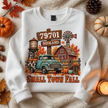 Load image into Gallery viewer, Personalized Sweatshirt Rustic Fall Scene Gift for Mom
