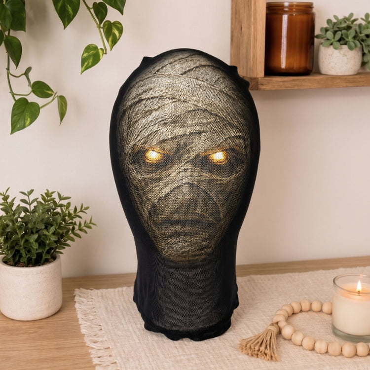 Personalized Mesh Print Balaclava Hat Custom Spooky Face for Halloween Family Party