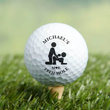 Load image into Gallery viewer, Personalized 19th Hole Golf Ball Funny Gift for Couples
