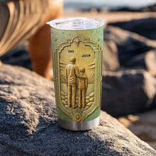 Load image into Gallery viewer, Personalized Insulated Travel Tumbler Proud Family Message for Son
