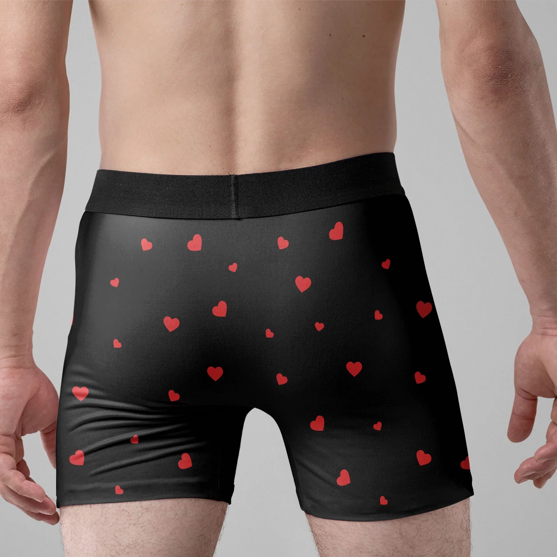 Personalized Boxer Briefs for Couples with Custom Cartoon Design - Valentine's Day Gift Underwear MagicInPrints