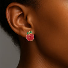 Load image into Gallery viewer, &quot;A Gift as Sweet as Knowledge&quot; - Teacher Stud Earrings, Personalized Gift for Educators Earrings MagicInPrints
