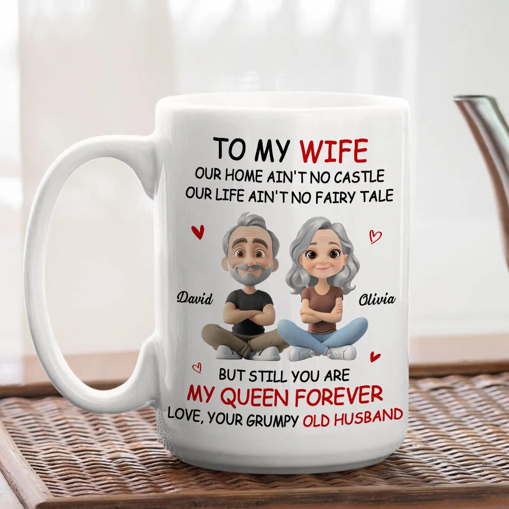 Personalized Wife Mug for Couples - Funny Anniversary Gift Cup MagicInPrints