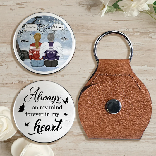 Personalized Memorial Keychain for Family - Sentimental Gift Keychain MagicInPrints
