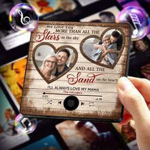 Load image into Gallery viewer, Personalized Music &amp; Photo Fridge Magnet for Mom Fridge Magnet PopCulturePrints
