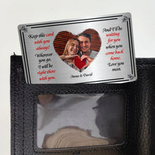Load image into Gallery viewer, Custom Photo Wallet Card for Couples | Meaningful Personalized Valentine&#39;s Day Gifts Wallet Card PopCulturePrints
