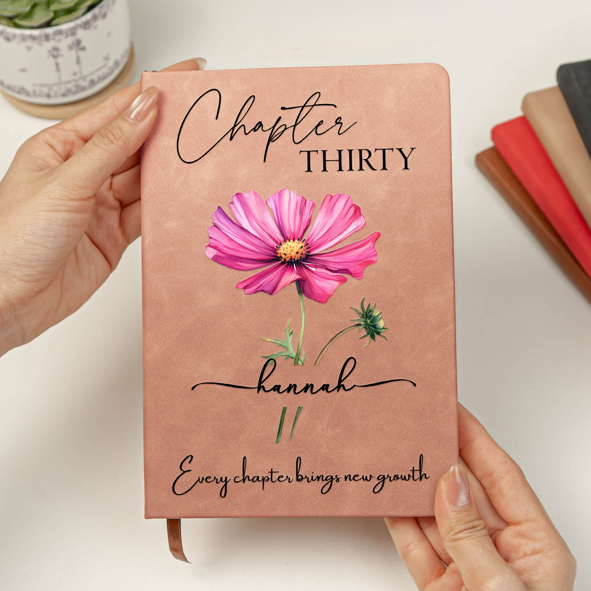 Personalized Floral Journal for Women - Inspirational Birthday Gift Stationery MagicInPrints