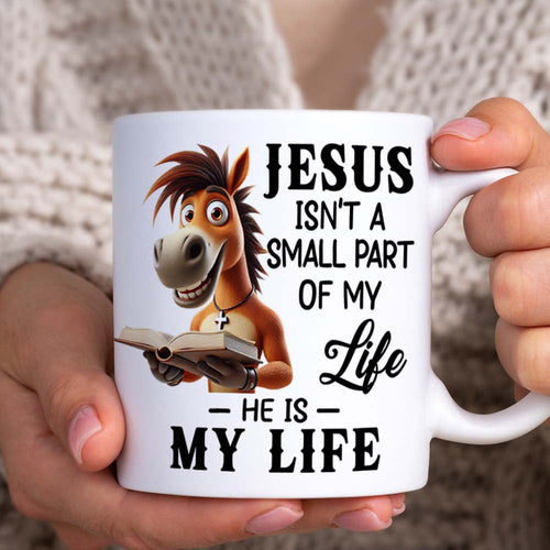 My Life Coffee Mug for Jesus Lovers - Highland Theme Coffee Mug PopCulturePrints