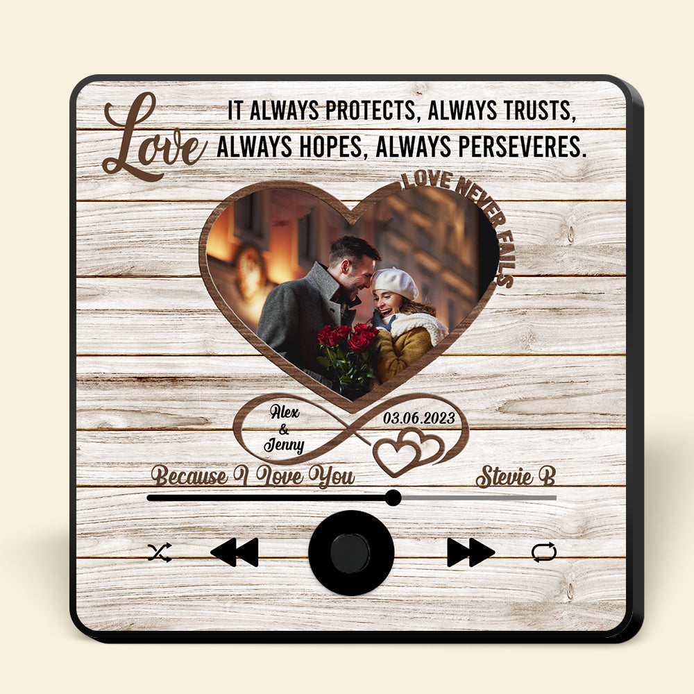 Custom Music Fridge Magnet - Perfect Personalized Valentine's Day Gifts for Couples Fridge Magnet PopCulturePrints