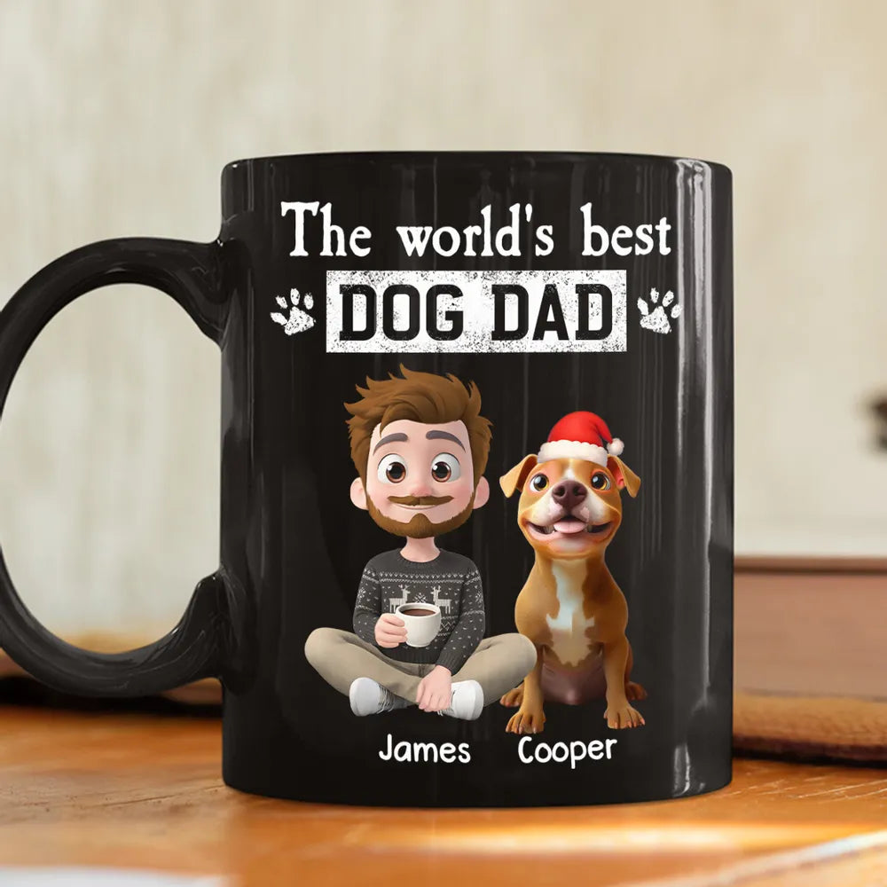 Personalized Dog Dad Coffee Mug for Pet Lovers - Perfect Gift for Dog Owners Cup MagicInPrints