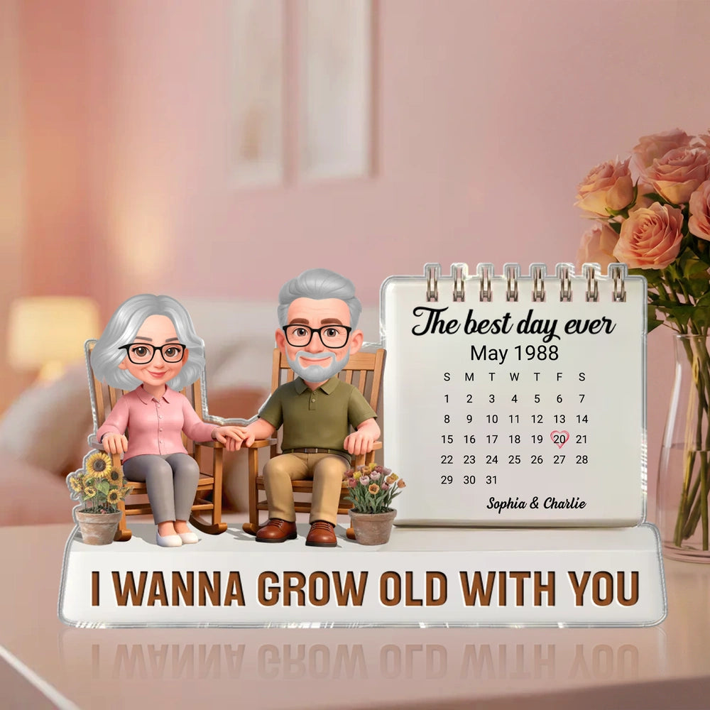 Personalized Anniversary Figurine for Couples - Sentimental Keepsake Gift Plaque MagicInPrints