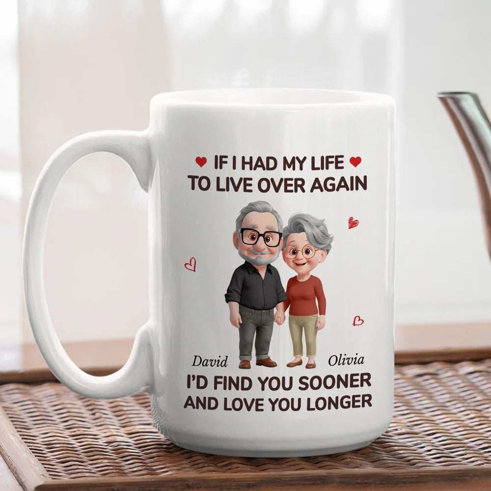 Personalized Couple Mug for Grandparents - Sentimental Gift for Anniversary Cup MagicInPrints
