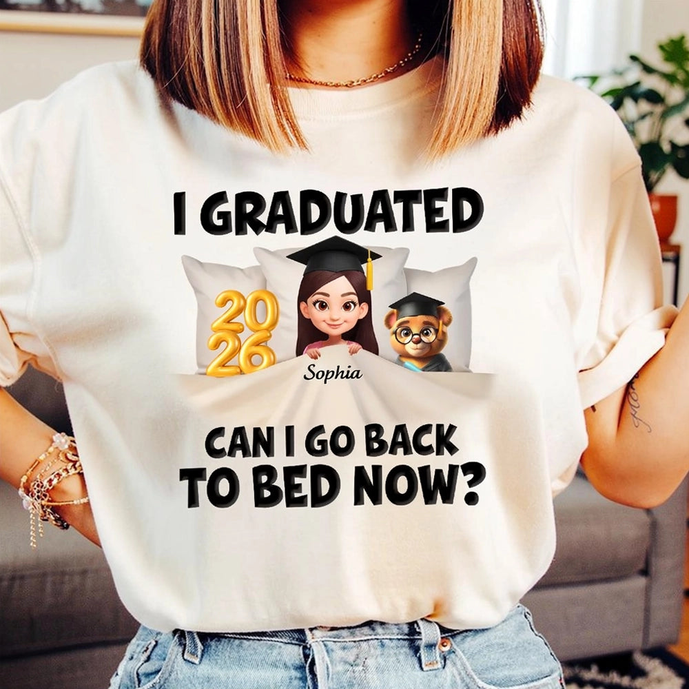 Personalized Graduation Sweatshirt for Graduates - Class of 2026 Humor Cloth MagicInPrints