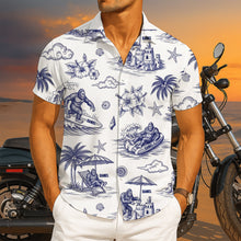 Load image into Gallery viewer, Discover the Adventure within You - Tropical Bigfoot Hawaiian Shirt - Personalized Gift for Bigfoot Lovers Hawaiian Shirts MagicInPrints
