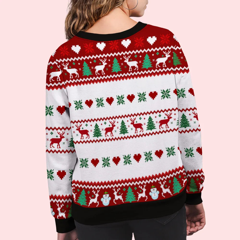 Personalized Grandma Christmas Sweater for Family - Holiday Gift Cloth MagicInPrints
