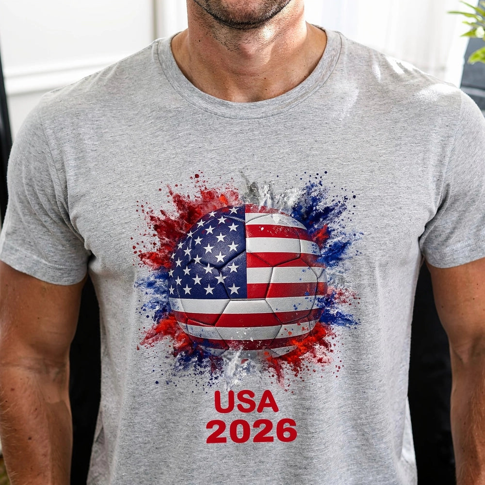 Custom Soccer Team T-Shirts for Fans - World Cup 2026 Cloth MagicInPrints