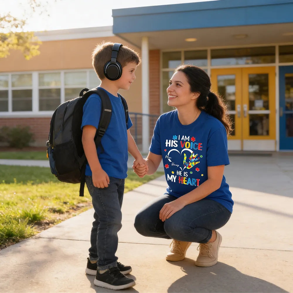 Personalized Autism Awareness T-Shirt for Parents - Heartfelt Message Cloth MagicInPrints