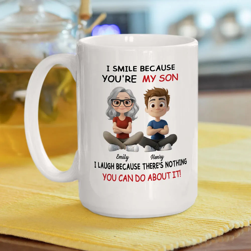 Personalized Funny Coffee Mug for Son - Sentimental Gift for Mother's Day Cup MagicInPrints