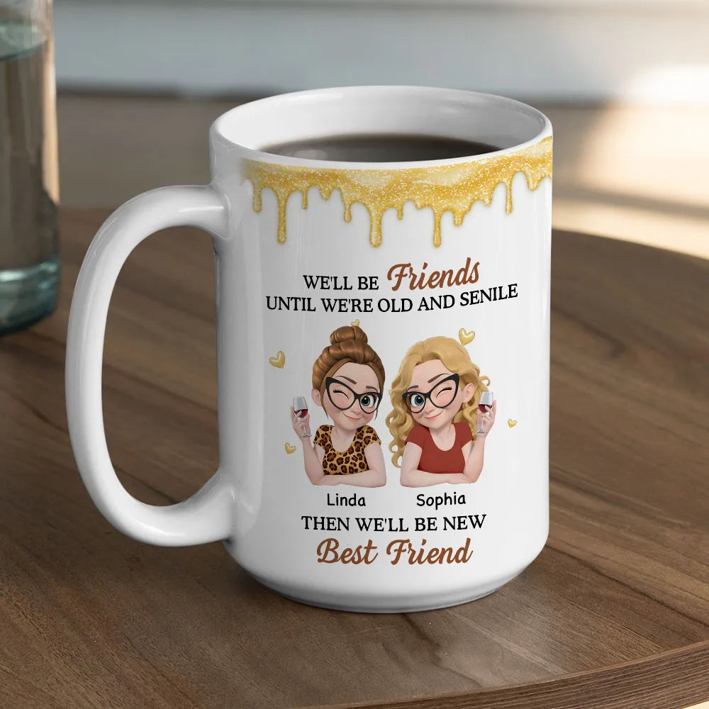Personalized Best Friend Mug for Women - Funny Friendship Gift Cup MagicInPrints