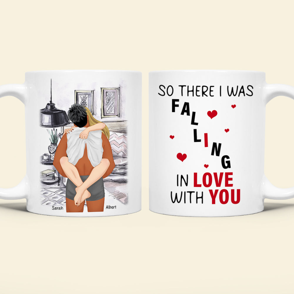 Personalized Love Mug for Couples - Perfect Gift for Anniversaries and Special Occasions Coffee Mug PopCulturePrints