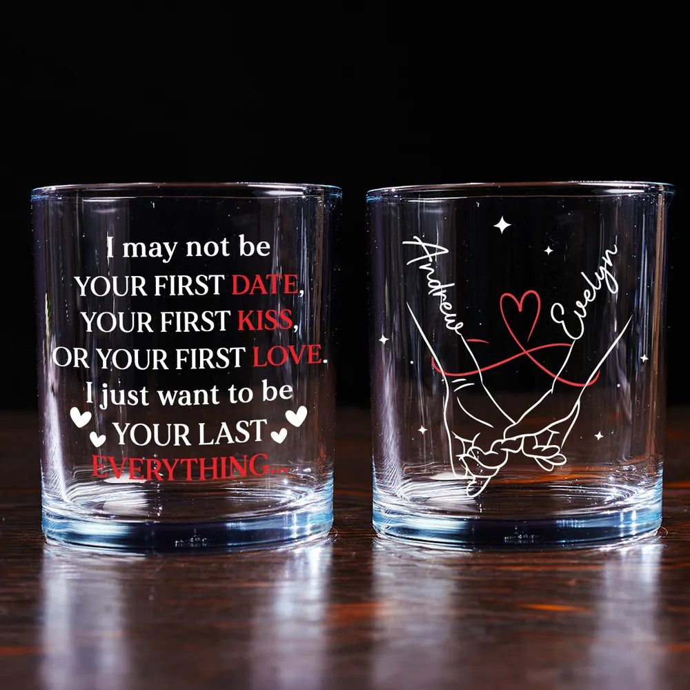 Personalized Couples Whiskey Glasses Set - Romantic Gift for Anniversaries Cup MagicInPrints