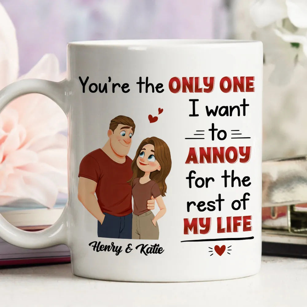 Personalized Couple Mug for Partner - Romantic Gift for Anniversaries Cup MagicInPrints