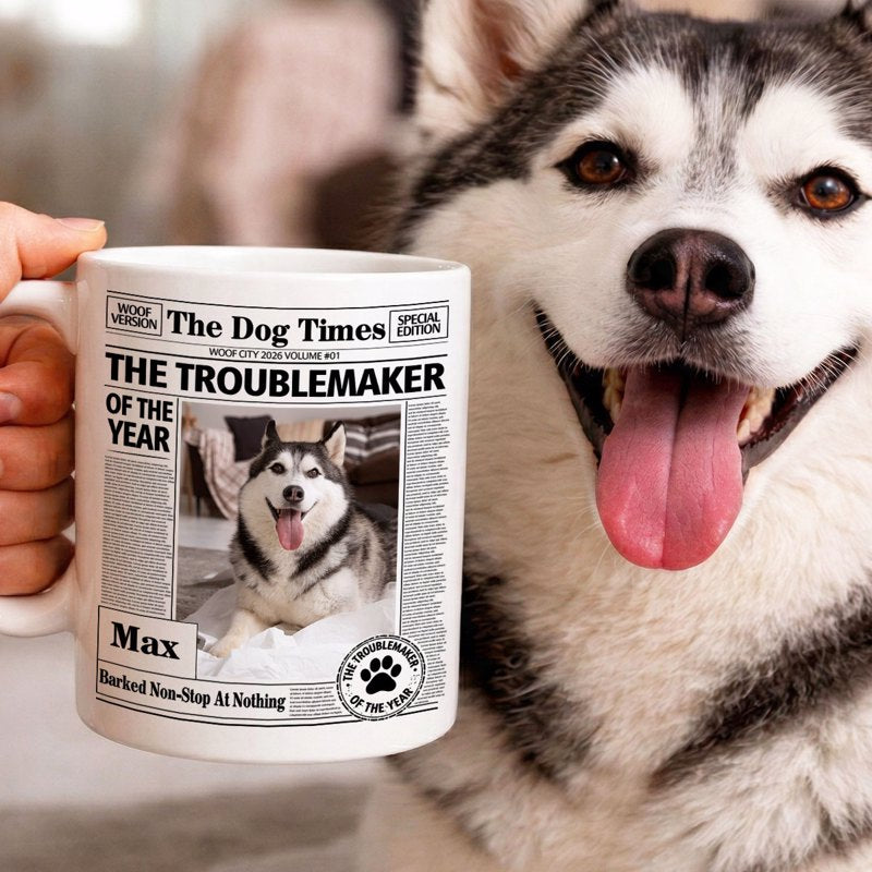 Personalized Dog Mug for Pet Lovers - Funny Gift for Dog Owners Cup MagicInPrints