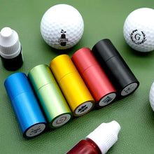 Load image into Gallery viewer, Personalized Golf Ball Stamp Custom Name Unique Gift for Dad
